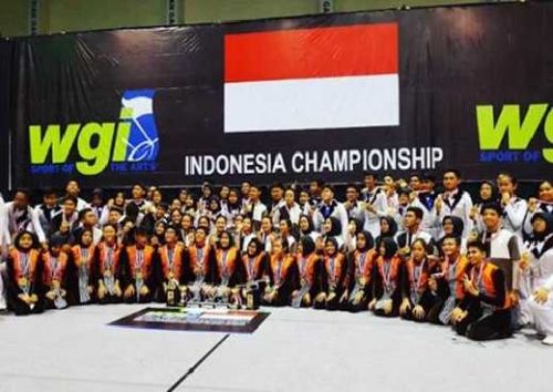 Harumkan Nama Riau, MB BCK Duri Bawa Pulang Piala Menpora dan Piala WGI