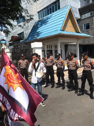 Maraknya Kelangkaan BBM Subsidi, HMI Desak Disdagperin Terkait Kelangkaan BBM Subsidi di Bengkalis