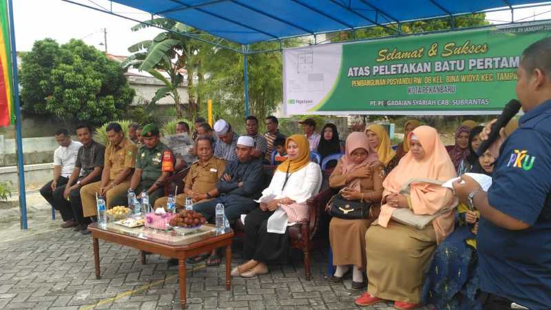 Salurkan Bantuan Anda Pembangunan Posyandu di Kel. Binawidya