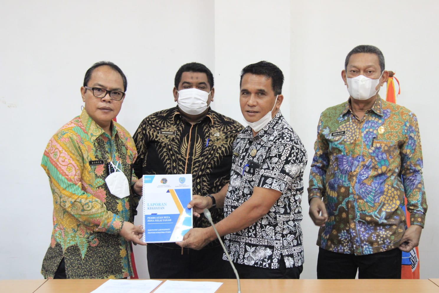 Bapeda Labuhanbatu Terima Sub ZNT