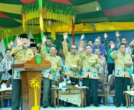 Promosi Potensi Kelapa Inhil ke Bank Dunia dan AFD Perancis