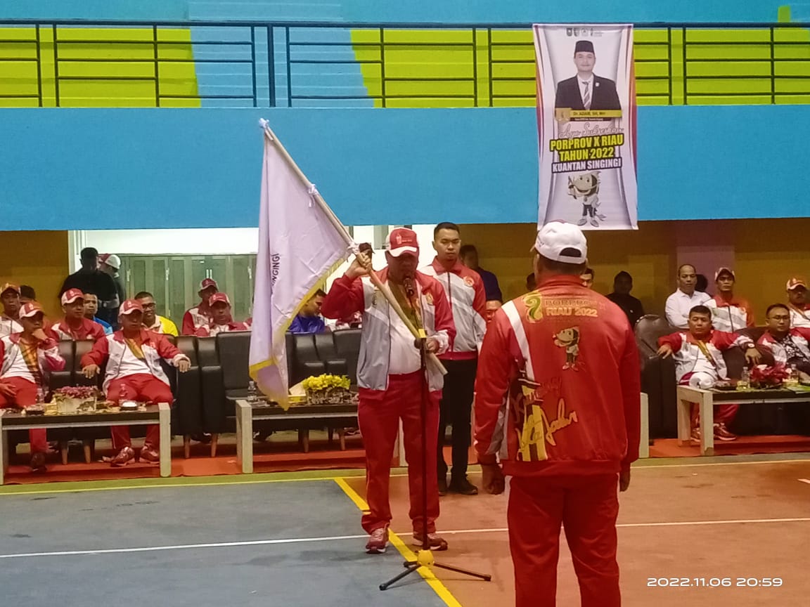 Suhardiman Amby : Saatnya Bagi Atlet Kuansing Unjuk Prestasi di Ajang Porpox V
