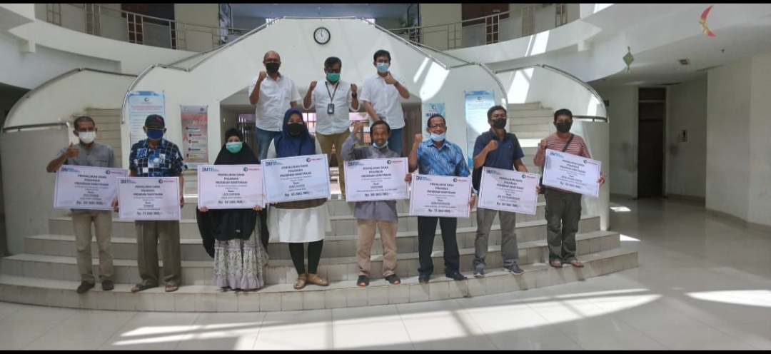 PT Pelindo 1 Cabang Dumai  salurkan  dana  Kemitraan Rp 627 Juta Untuk Bantu UMKM