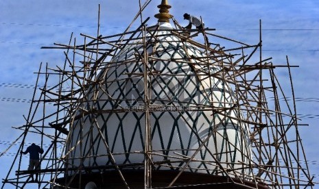 Mesjid Nurhasanah Desa Sungai Ara Direnovasi  Dengan Nilai 6 Milyar Rupiah