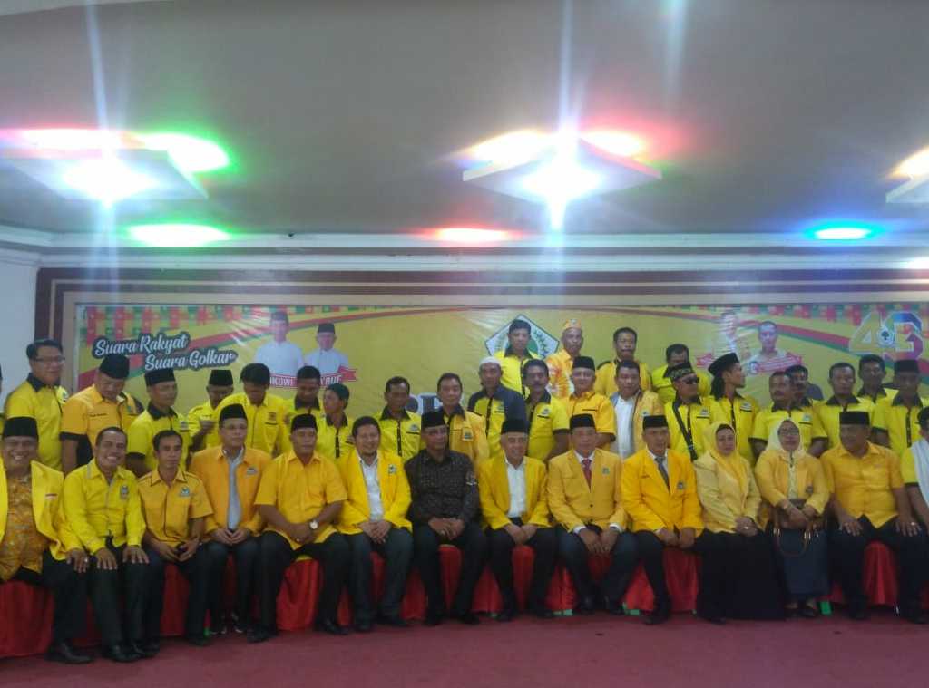 Arsyadjuliandi Rahman Lantik Pengurus DPD Golkar Rokan Hilir 2019-2024