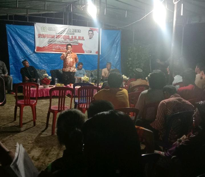 Siap Jemput Aspirasi Warga Kampung Lalang, Safroni Untung Sebutkan Tiga Program Utama