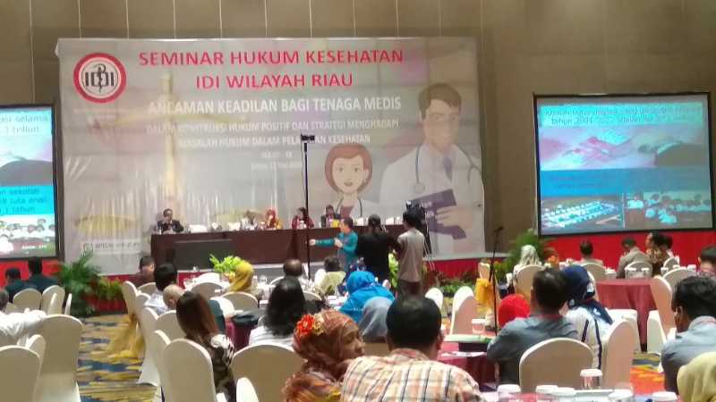 IDI Riau : Dokter harus Sadar Hukum
