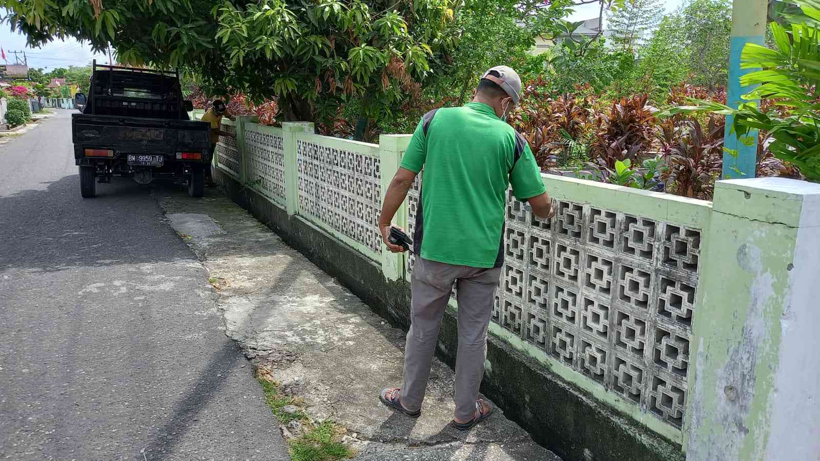Meriahkan  HUT RI Ke 76, Warga Wonorejo Pekanbaru Gelar Aksi Peduli Lingkungan
