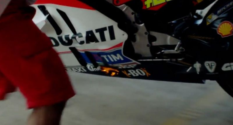 Motor Lannone Mengalami Kebakaran Mesin