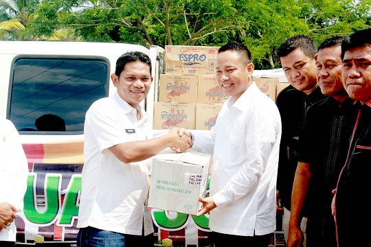 Penyebab Banjir, Ketua DPRD Siak Dan Rombongan Tinjau Aliran Anak Sungai Perawang