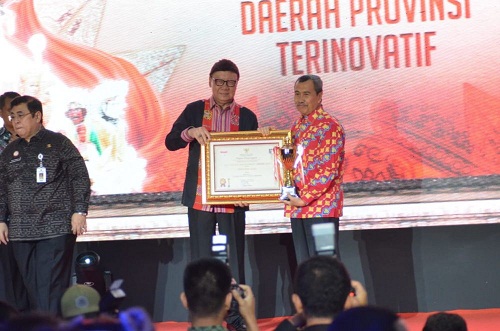 Innovative Government Award 2019, Riau Provinsi Terinovatif