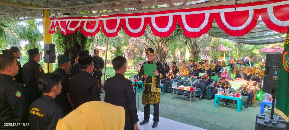Resmi Kepengurusan DPC dan PAC LLMB Kecamatan Binawidya Dilantik