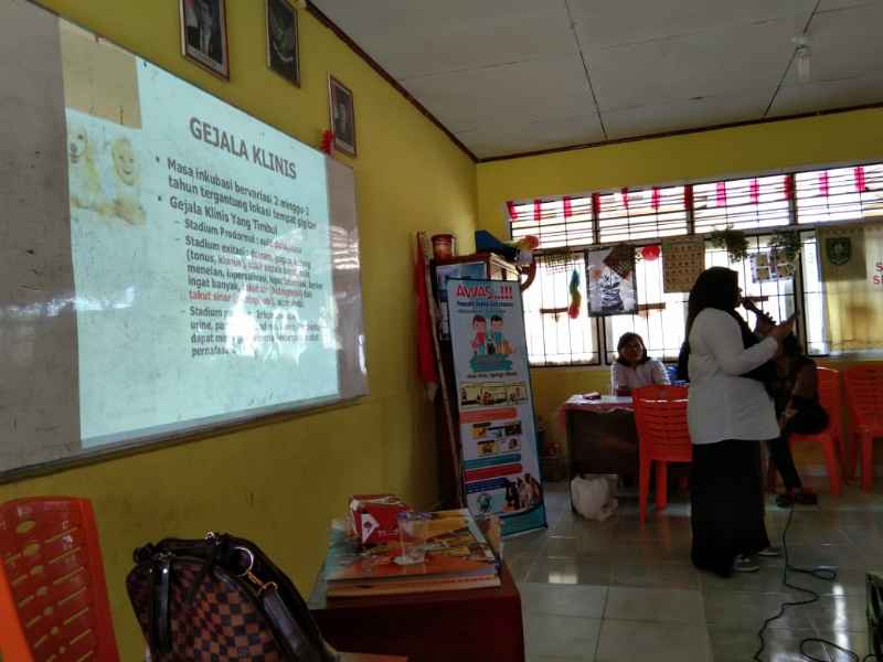 Dinas Pertanian Bengkalis Bersama Puskesmas Mandau Gelar Penyuluhan Pencegahan Penyakit Rabies