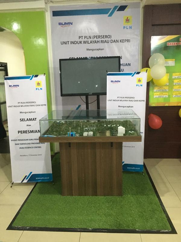 PLN Edukasikan Perjalanan Listrik Dalam Pameran Riau Science Center