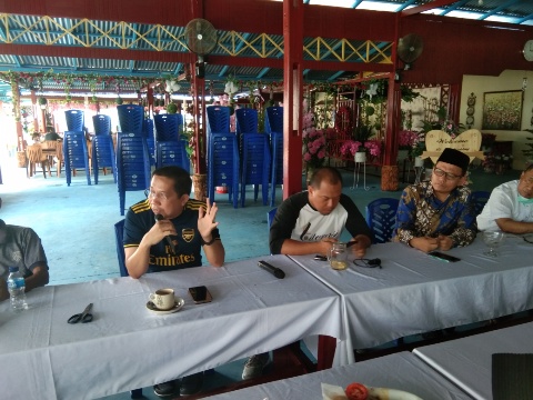 Khairul Umam Silaturahmi Dan Sosialisasi Tentang Covid- 19 Bersama Rekan Media