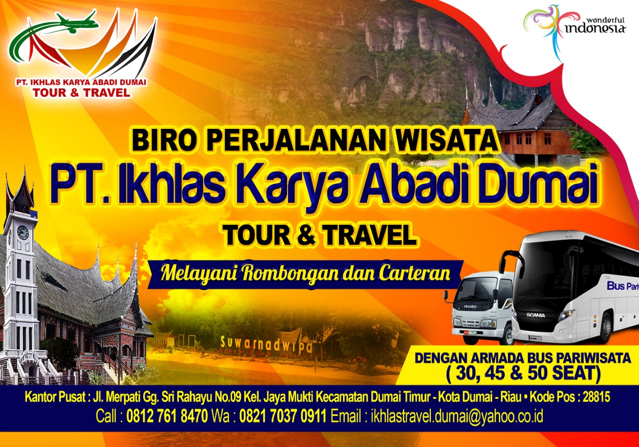 PT.Ikhlas Karya Abadi Layani Rute Wisata Sensasi