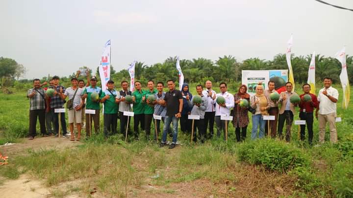 IKA Faperta UNRI Apresiasi Ranen Raya Semangka Gapoktan Indah