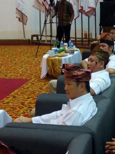 Edi Tanjung: Elektabilitas Tinggi, Prabowo Pasti Menang di Riau