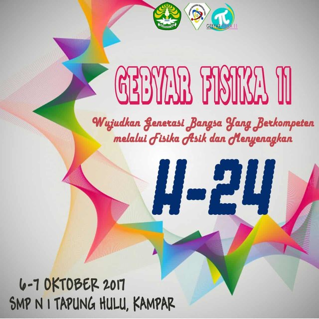24 Hari Menuju Gebyar Fisika XI