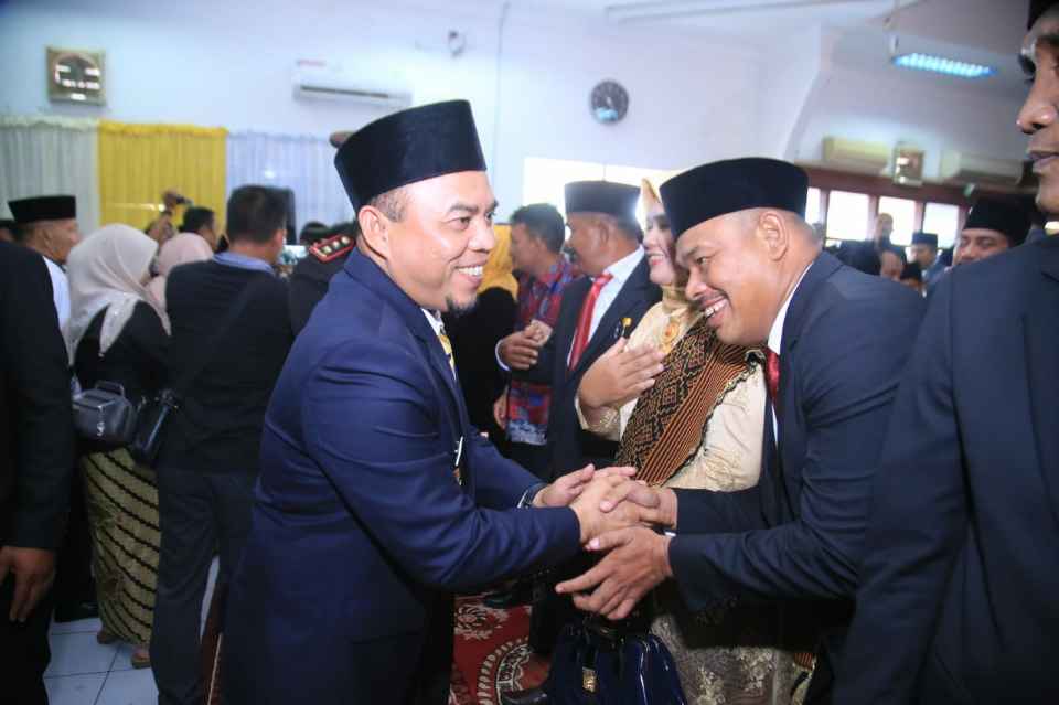 45 Anggota DPRD Labuhanbatu Mengucap Sumpah Masa Jabatan 2019-2024