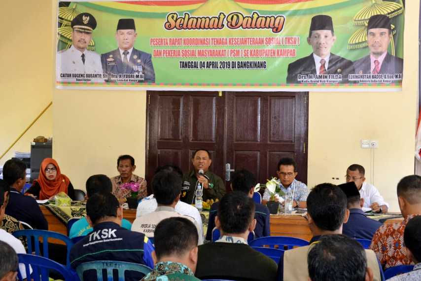 Pemkab Kampar Akan Bentuk Tim Percepatan Penanggulangan Kemiskinan