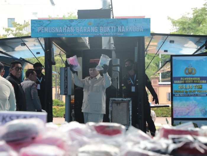 Prabowo Tegaskan Tugas Utama Polri: Pemberantasan Narkoba, Penyelundupan dan Judi Online