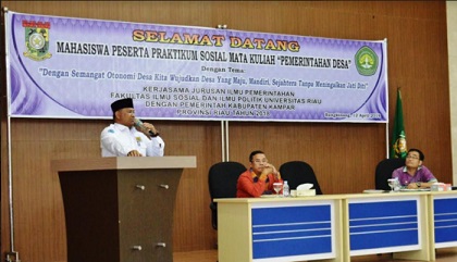 Sekda Kampar  : Ilmu Pemerintah ini sepanjang Zaman ada