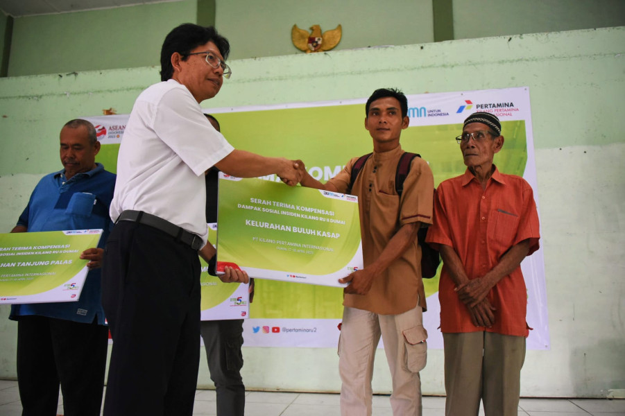 Proses Verifikasi dan Apraisal Tuntas,PT KPI RU Dumai Realisasikan Kompensasi Dampak Sosial Untuk Ma