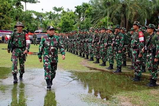 Pelaksanaan TMMD Di Buka Resmi oleh Plt. Bupati Labuhanbatu