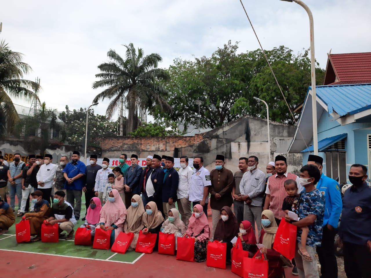 DPD KNPI Kota Pekanbaru dan DPD KNPI Riau Gelar Buka Puasa Bersama OKP Serta Santunan Anak Yatim