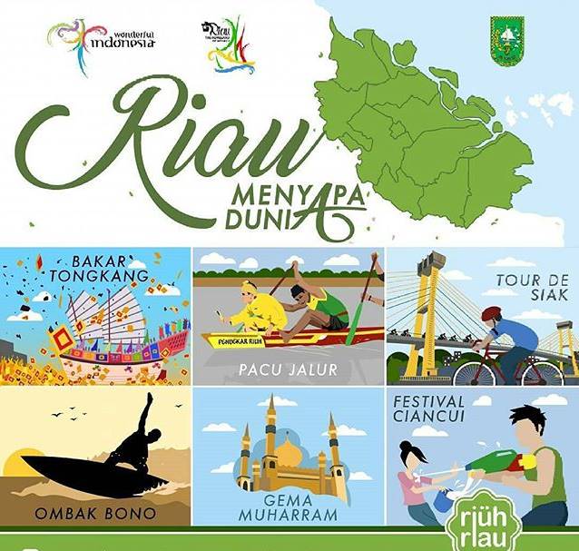 Berikut Kalender Event Wisata Riau menyapa Dunia