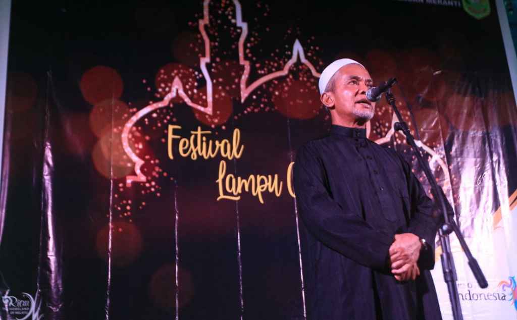 Wabup Meranti Buka Festival Lampu Colok dan Meriam Bambu 2019