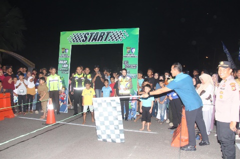 Gelar Balap Lari Ramadhan, Polres Bengkalis Punya Cara Cegah Balap Liar