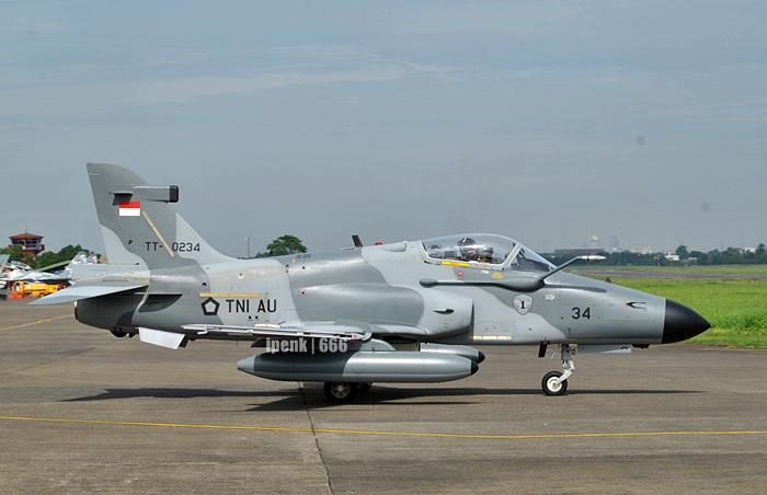 Lima Jet Tempur Hawk Lanud RsN Gelar Latihan Maverick ke Aceh