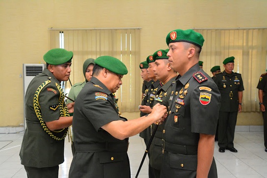 Danrem 031/Wira Bima Pimpin Sertijab Dandim 0320/Dumai dan Dandim 0321/Rohil