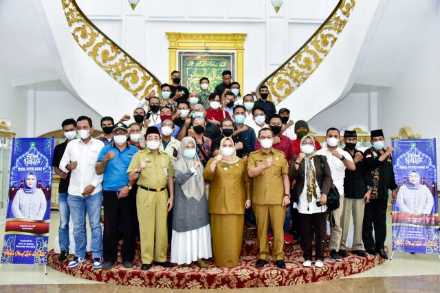 Kasmarni Cofee Morning Bersama Insan Pers Bengkalis