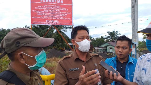 PT SIPP Dinilai Bangkang, Pemkab Bengkalis Perintahkan Agar Segera Hentikan Aktivitas Perusahaan