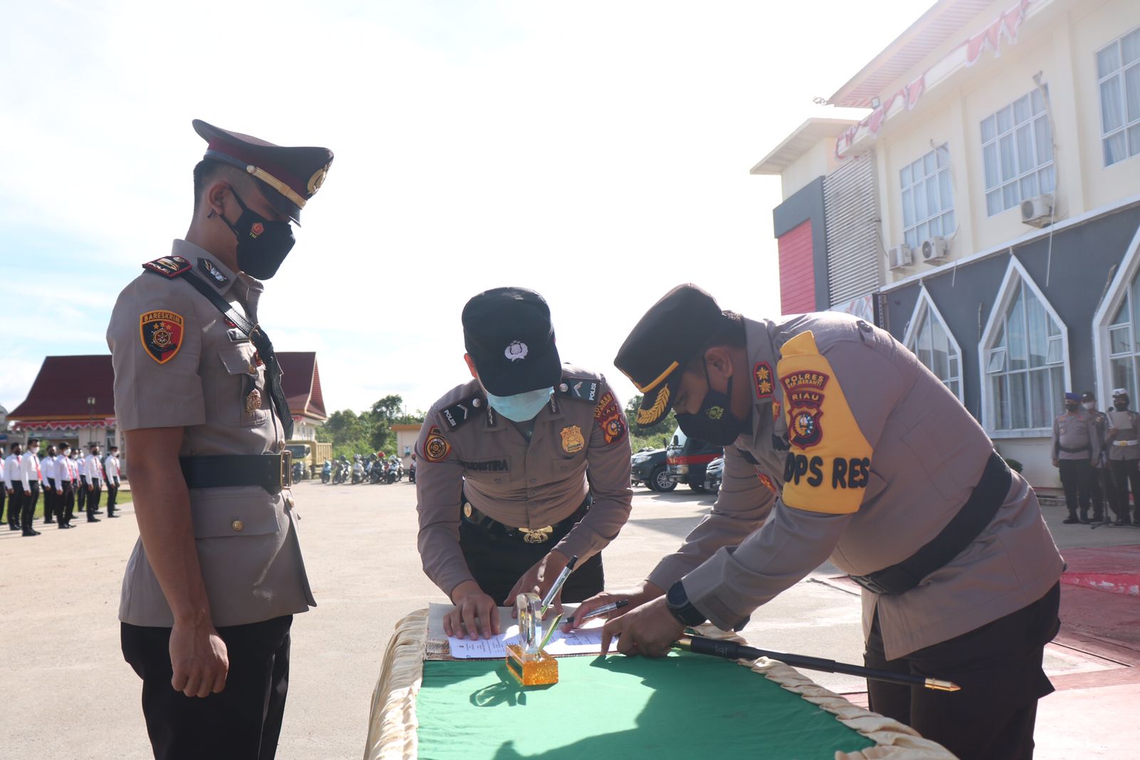 Sertijab Kasat Reskrim, Kapolres Meranti : 6 Adalah Amanah dan Laksanakan Penuh Tanggung Jawab