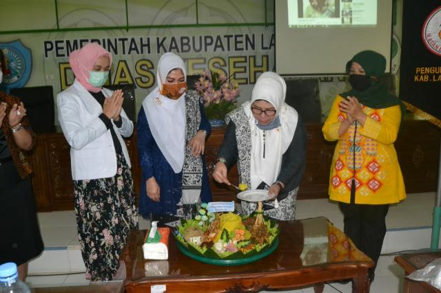 Ketua TP. PKK Labuhanbatu Hadiri HUT IBI Ke-69