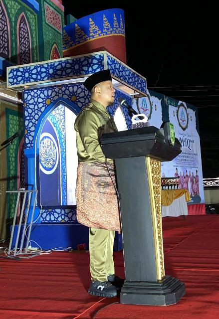 Pembukaan MTQ ke-VI Kelurahan Talang Mandi Resmi Dibuka Camat Mandau