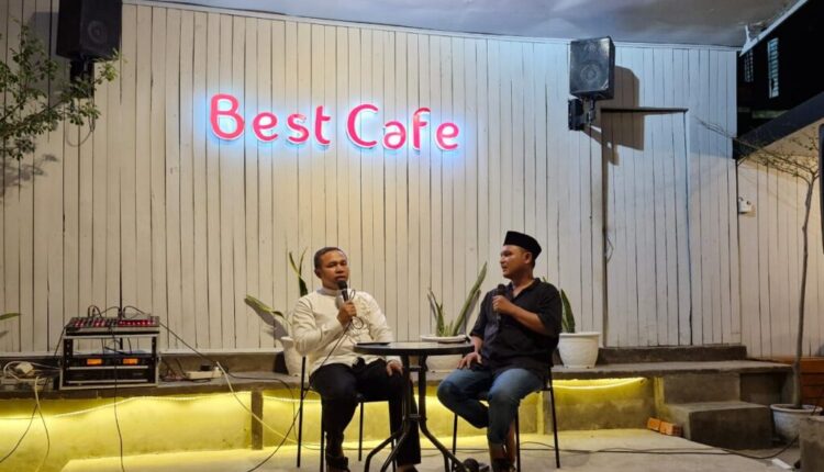 Bang Wahid Ngopi Bareng Bsersma Ratusan Pemuda di Inhil, Terungkap Inilah Sisi Lain Balon Gubri !