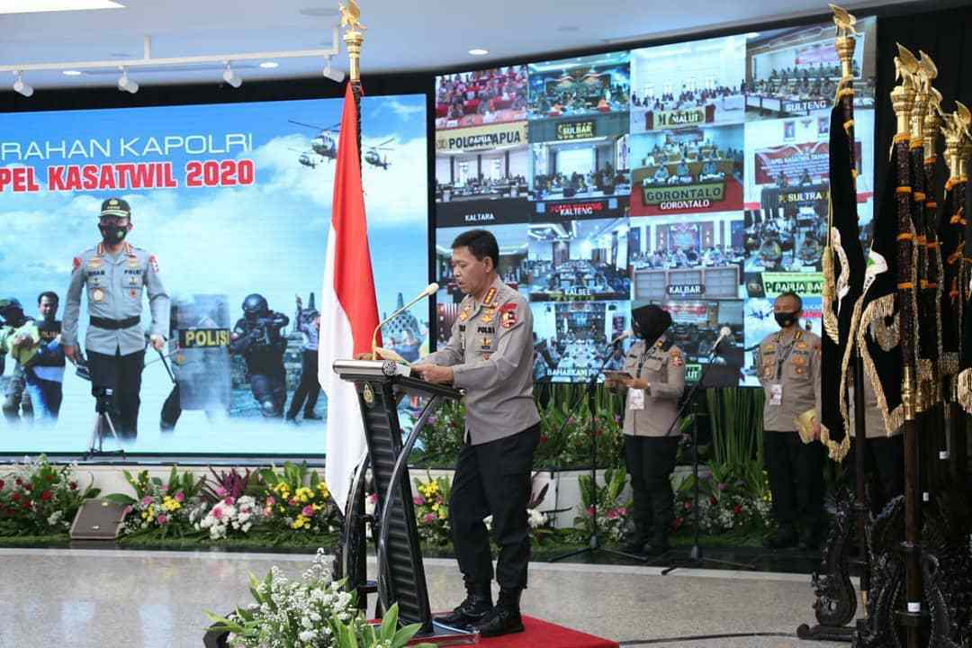 Apel Kasatwil Tahun 2020, Kapolri Berikan Arahan Tegas Pada Jajaran
