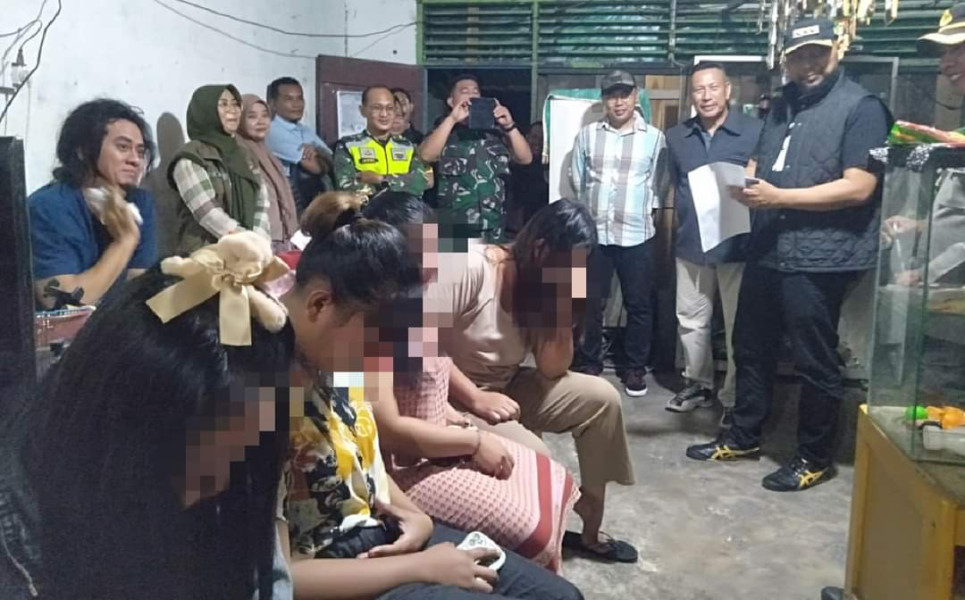 Sidak di Bulan Ramadhan, Camat Kulim Temukan Mahasiswi Berjualan di Warung Remang-Remang