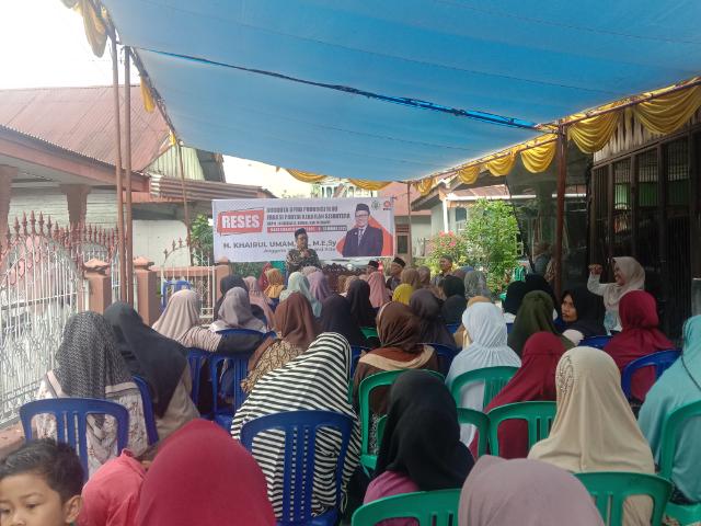 Serap Aspirasi Warga Kelurahan Balik Alam, Ini Yang Disampaikan H.Khairul Umam