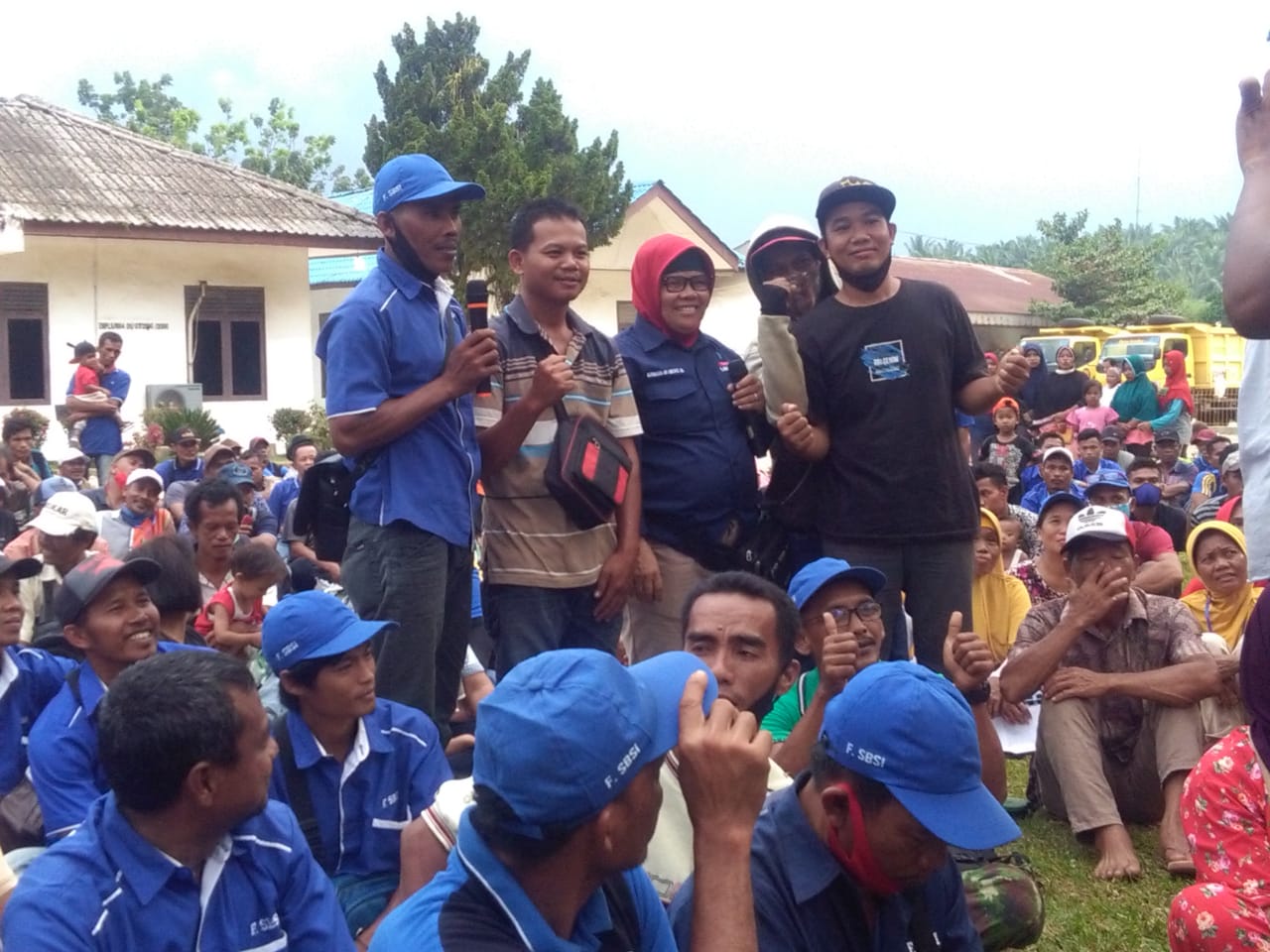 Efek PHK Sepihak Dari PT  Padasa Enam Utama Dan Kemitraan, Kembali Buruh Demo