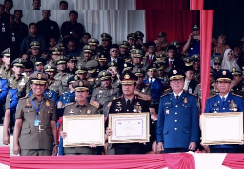 Mendagri RI Pimpin Upacara Puncak HUT Damkar Tingkat Nasional di Pekanbaru