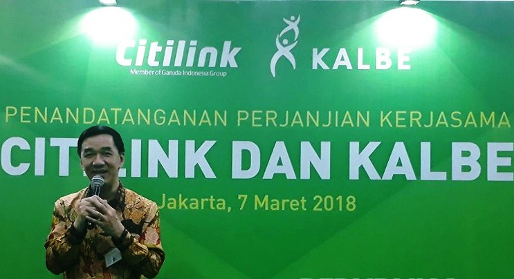 Kalbe akan Beri Layanan Kesehatan untuk Penumpang Citilink