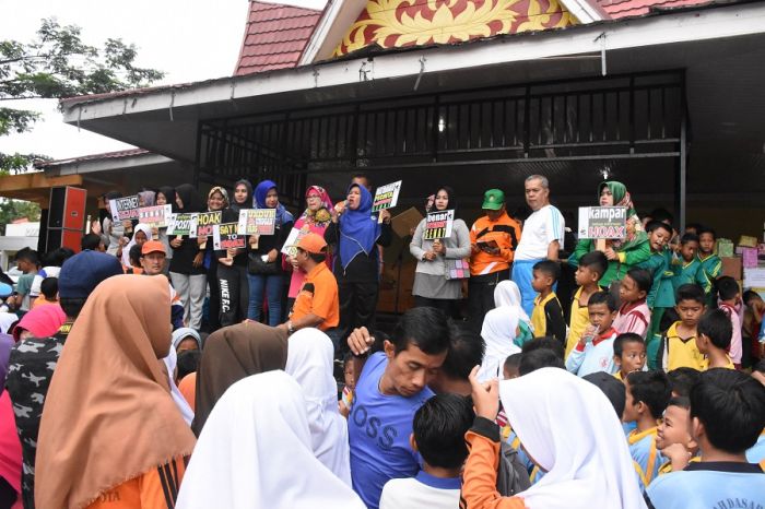 Sempena Hut PGRI, Diskominfo Sosialisasikan Internet Sehat