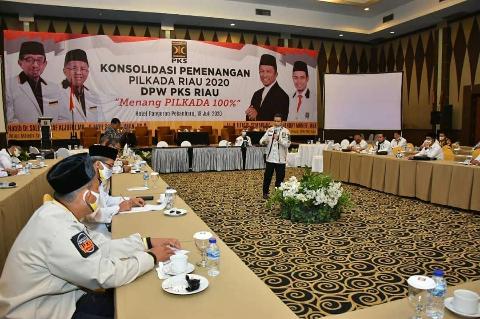 Pilkada 2020, DPW PKS Riau Gelar Konsolidasi Pemenangan