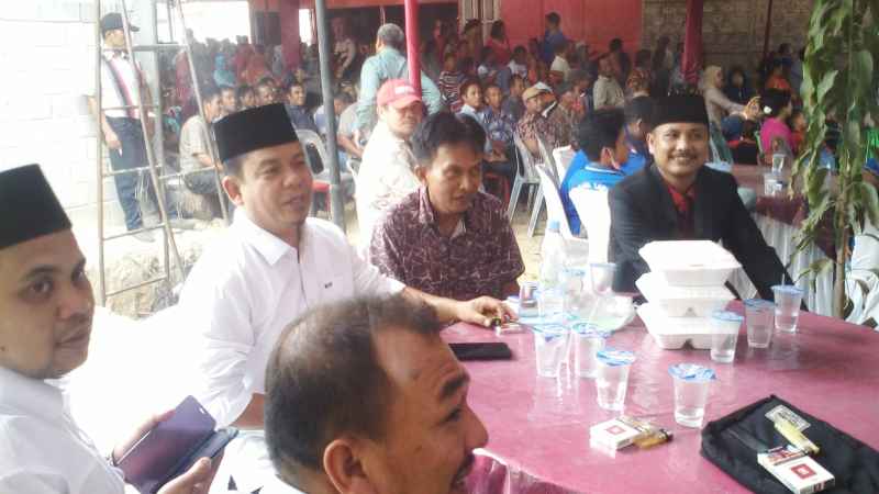 Rajut kebersamaan, Dewan Provinsi Syafaruddin Poti Hadiri Syukuran Labora Anggota DPRD Rohul